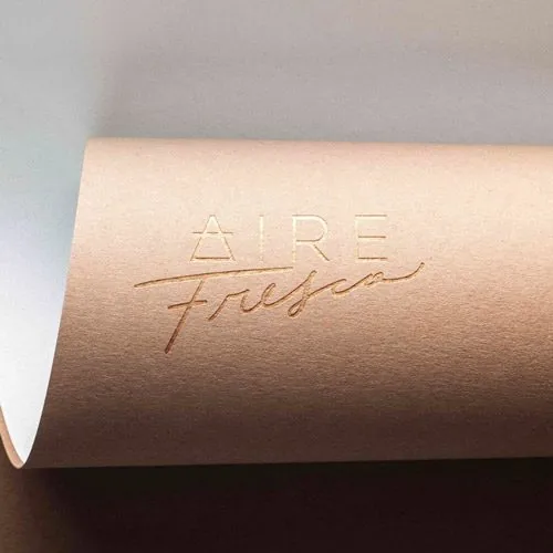Aire Fresco: aplicación de identidad en packaging