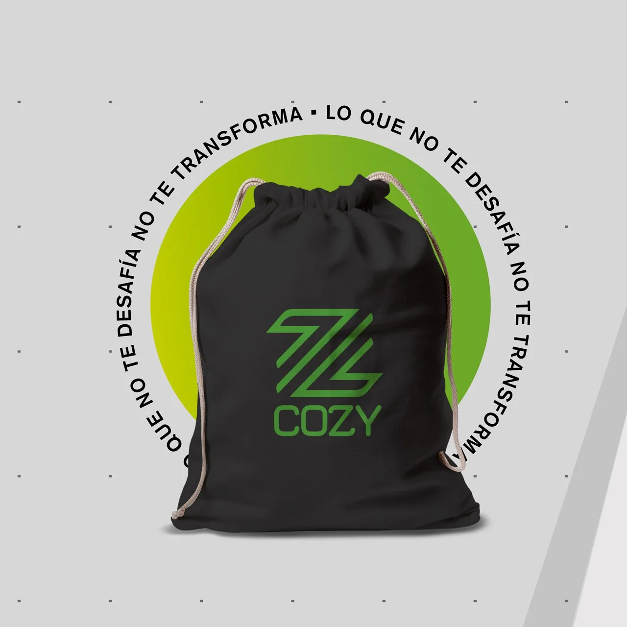Cozy Sport: aplicación de identidad en producto deportivo