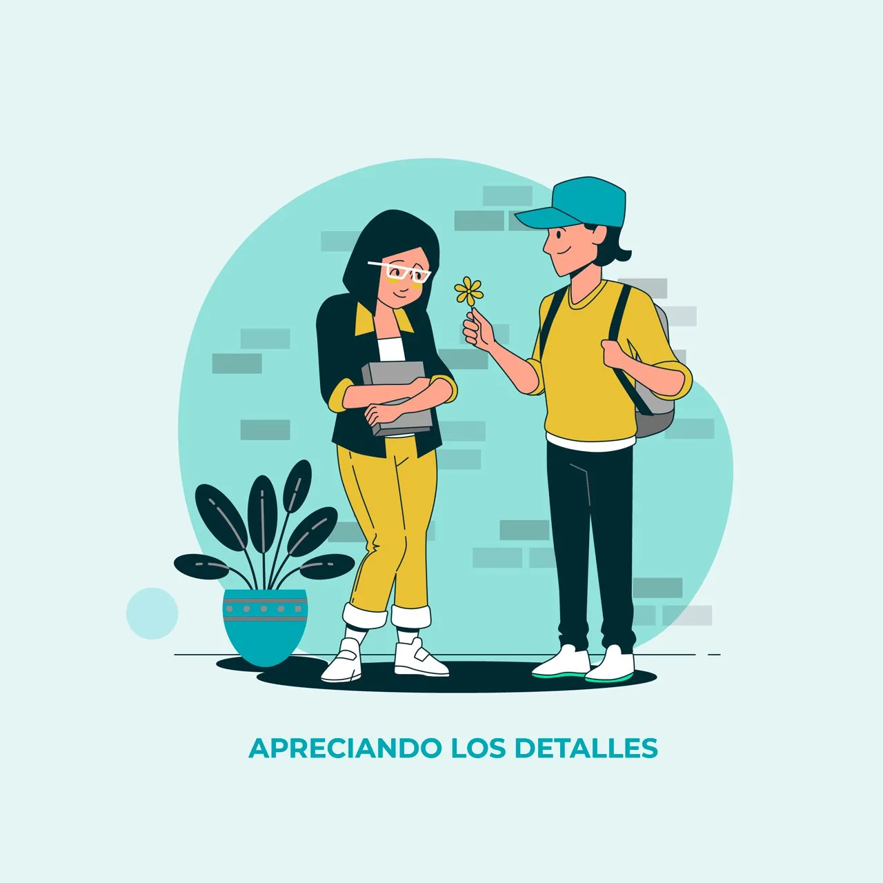 Eco Visual: personajes ilustrados de la marca