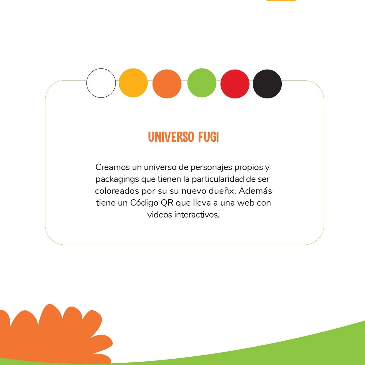 FUGI: universo visual y paleta de colores