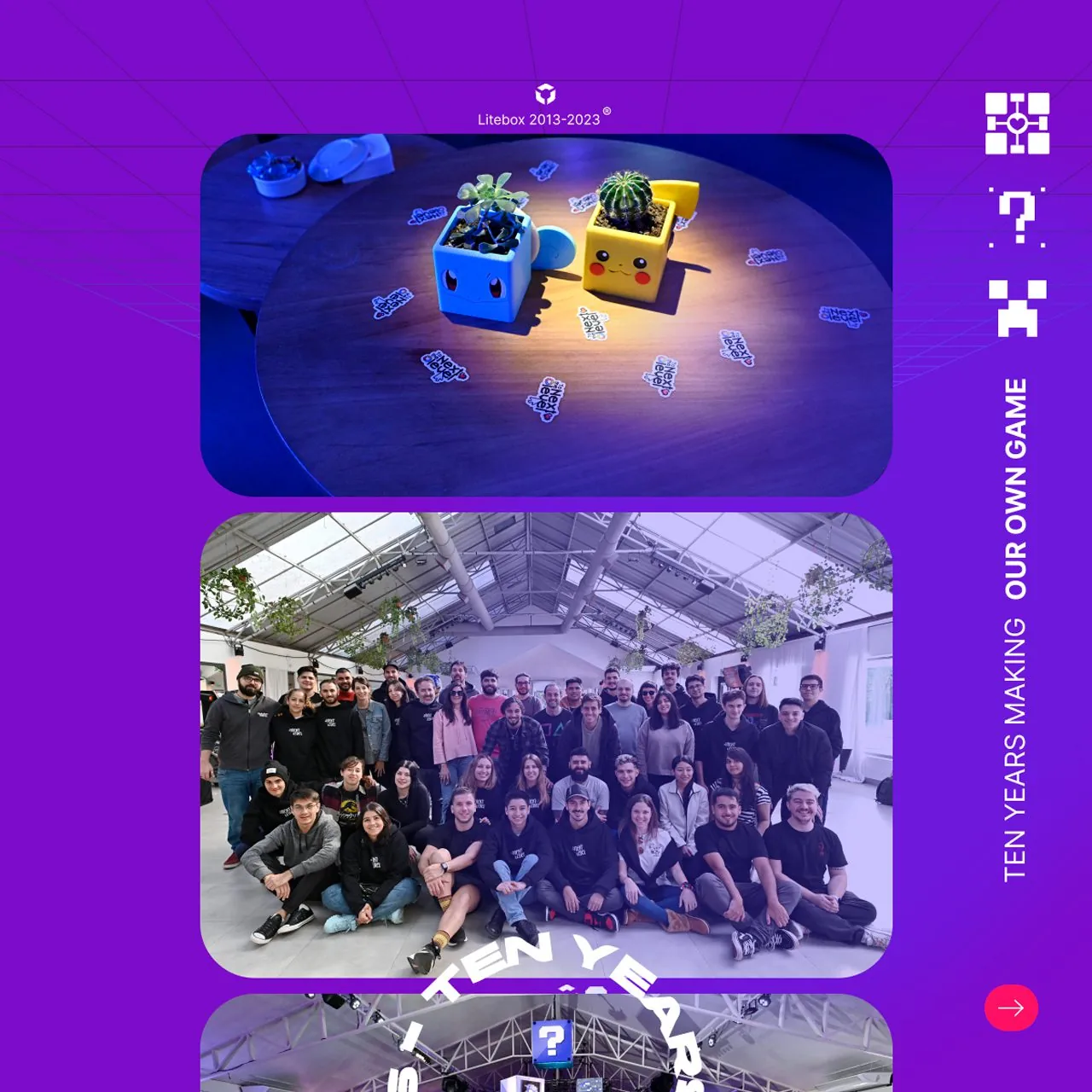 Litebox: comunicación del evento de décimo aniversario