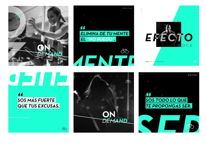 Rockcycle: sistema de comunicación y piezas de #EfectoRock