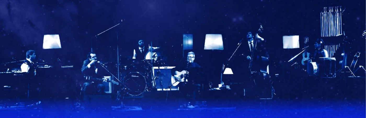 Gustavo Santaolalla: visuales de la gira Desandando el Camino en escena